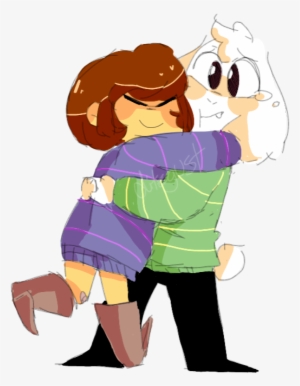 The Confuse Goat Undertale Know Your Meme Asriel X Frisk Fanart Png Image Transparent Png Free Download On Seekpng