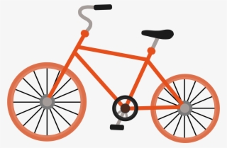 Colorful Transportation Bicycle Icon Design Png And - Bicycle Icon ...