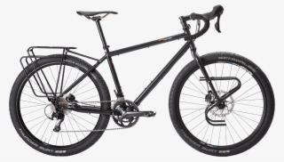 black and white trek mountain bike