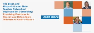 Black And Hispanic/latino Male Teachers Initiative - Hackernest PNG ...